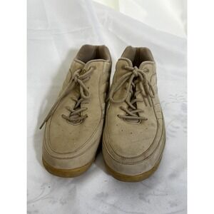 EASY SPIRIT Es Jumper  BROWN SUEDE Lace-up SNEAKER Walking COMFORT SHOES Sz 11 M
